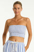 Sea Level Amalfi Beach Bandeau Top
